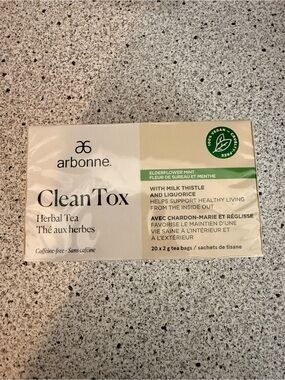 Arbonne CleanTox Herbal Tea - Elderflower Mint